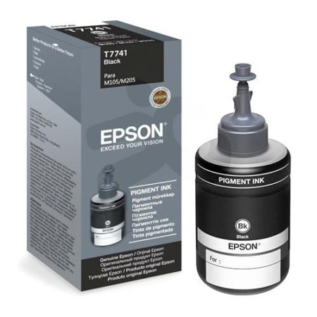 Epson T774 Black Genuine Ink Bottle