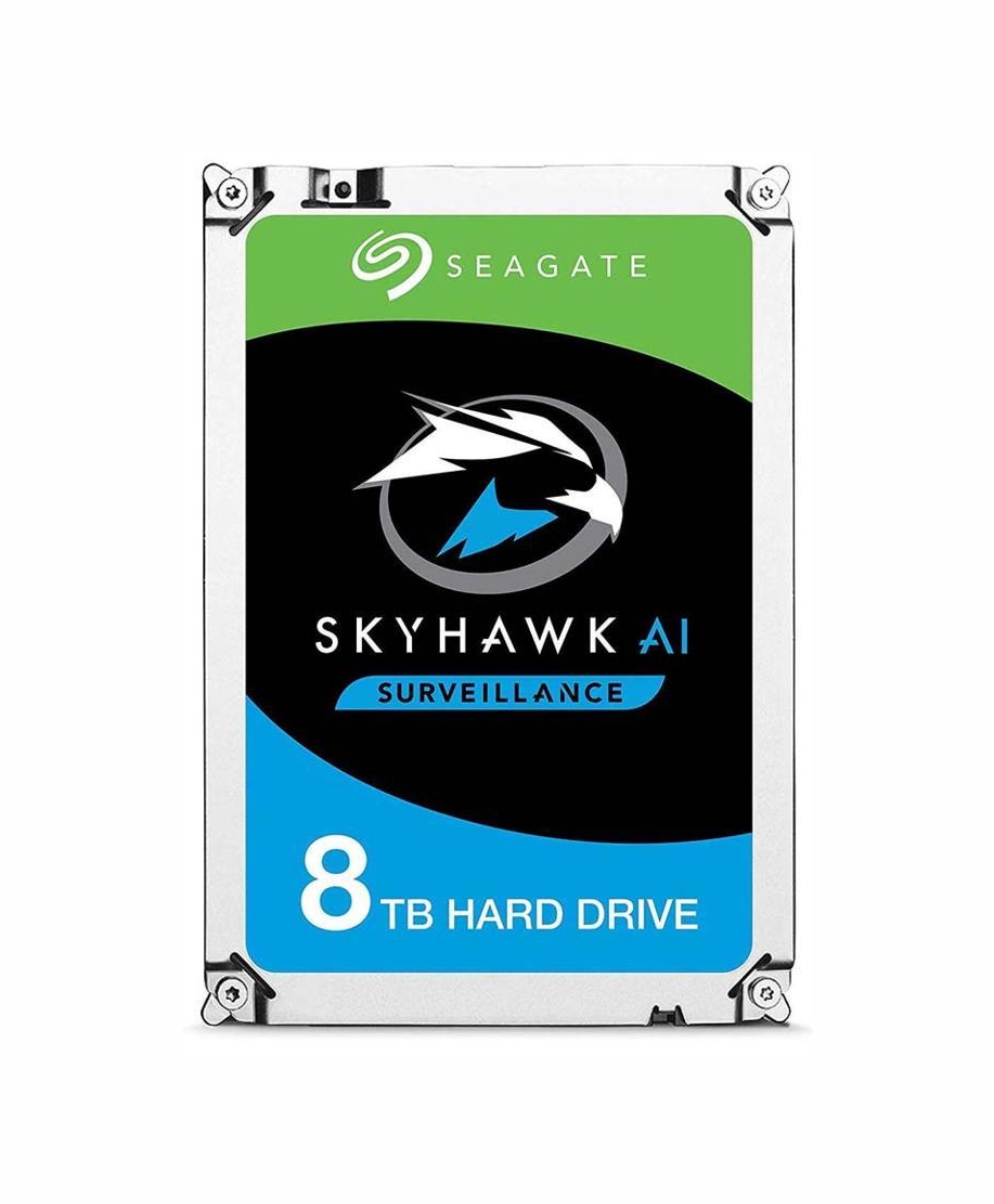 Seagate SkyHawk AI 8TB Surveillance Hard Drive 256MB Cache SATA
