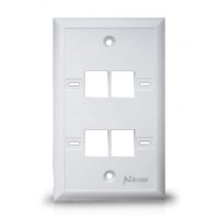 Nitrotel 4 Port Faceplate