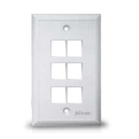 Nitrotel 6 Port Faceplate